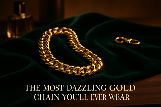 The Most Dazzling Gold Chain You'll Ever Wear
