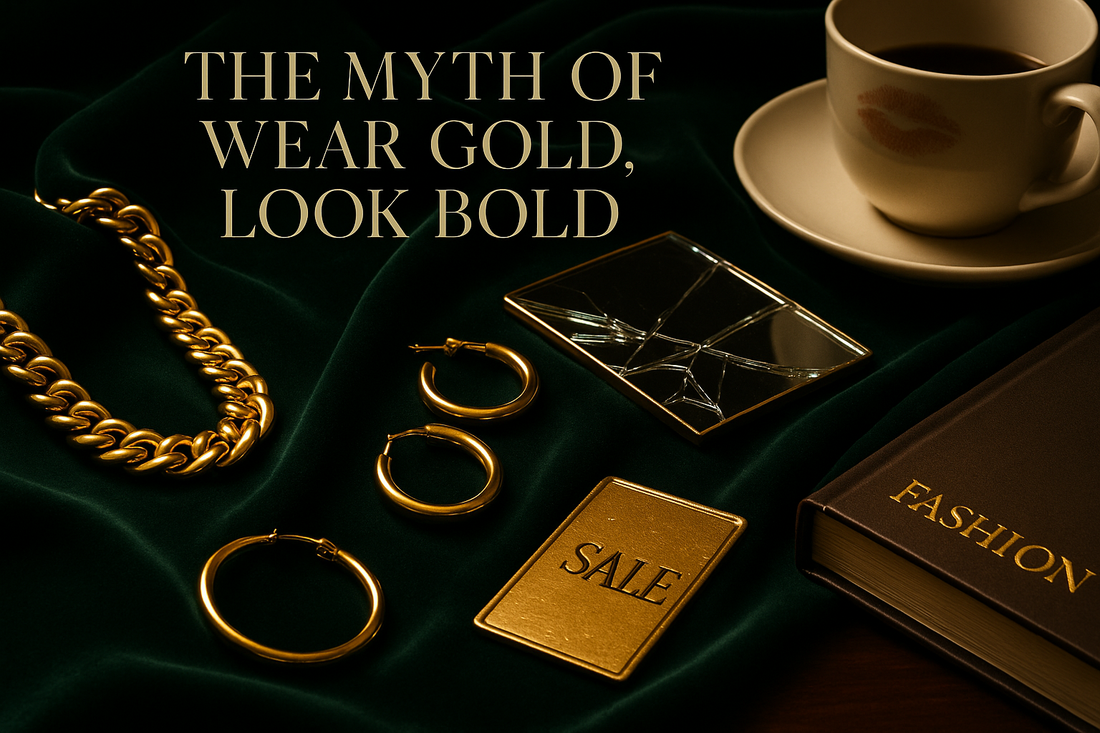 The Myth of Wear Gold, Look Bold